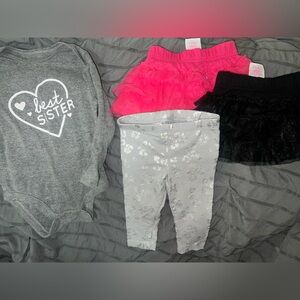 12 Month Girl Lot - 4 pieces